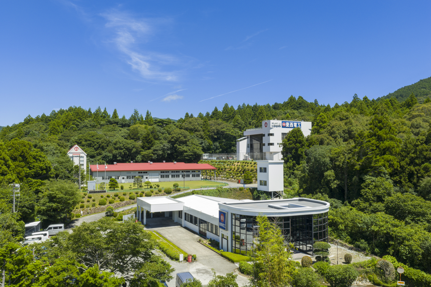 社屋外観ドローン撮影実績