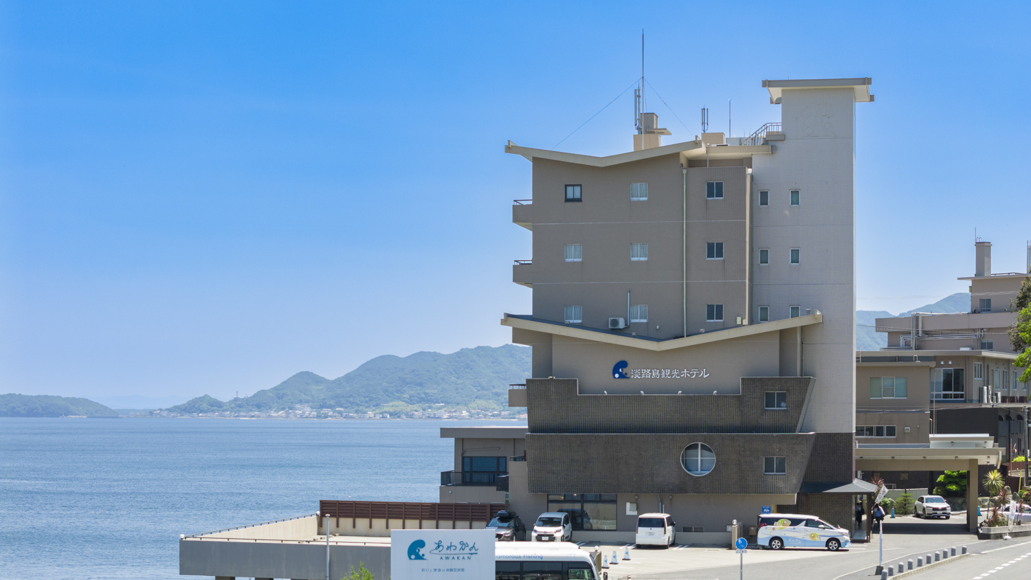 ホテル外観ドーロン撮影